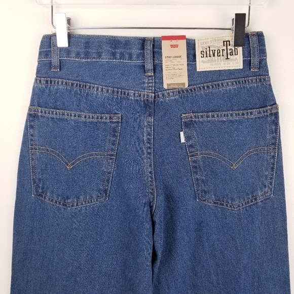 Levi's SilverTab Stay Loose Straight Leg Boy's Jeans NWT sizes 12-20 - Picture 7 of 11
